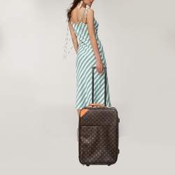 Pre Owned Louis Vuitton Monogram Canvas Pegase Light 55 Luggage