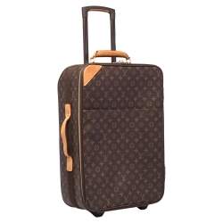 Pre Owned Louis Vuitton Monogram Canvas Pegase Light 55 Luggage