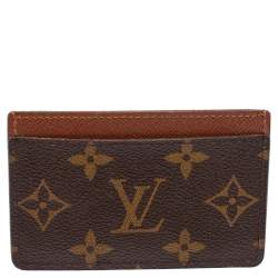 Pre Owned حافظة بطاقات لوي فيتون كانفاس مونوغرامي أرماجناك 
