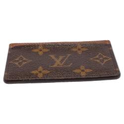 Pre Owned حافظة بطاقات لوي فيتون كانفاس مونوغرامي أرماجناك 