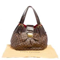 مملوكة مسبقًا حقيبة يد لوي فيتون سيستينا كانفاس إيبين دامييه GM