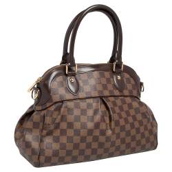 مملوكة مسبقًا حقيبة لوي فيتون تريفي بي إم كانفاس دامييه ايبين وجلد