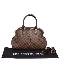 مملوكة مسبقًا حقيبة لوي فيتون تريفي بي إم كانفاس دامييه ايبين وجلد