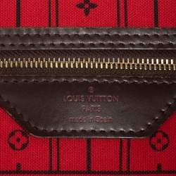 Louis Vuitton Damier Ebene Canvas Neverfull MM Bag