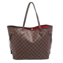 Louis Vuitton Damier Ebene Canvas Neverfull MM Bag