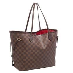 Louis Vuitton Damier Ebene Canvas Neverfull MM Bag