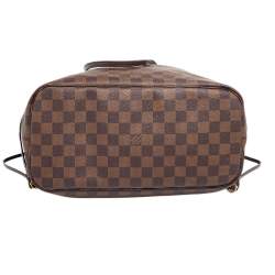 Pre Owned حقيبة لوي فيتون نيفرفول كانفاس دامييه إيبين MM