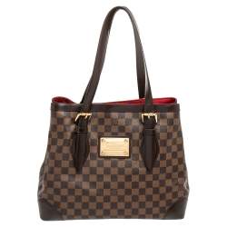 مملوكة مسبقًا Louis Vuitton Damier Ebene Canvas Hampstead MM Bag