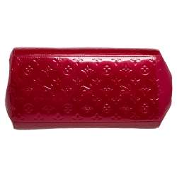 Pre Owned حقيبة لوي فيتون مونتانا فيرنيه مونوغرامي دامور حمراء 