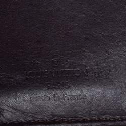 Pre Owned محفظة لوي فيتون فرنس بورس فيرنيه مونوغرامي عنابي 