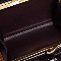 Pre Owned محفظة لوي فيتون فرنس بورس فيرنيه مونوغرامي عنابي 