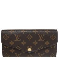 Pre Owned Louis Vuitton Monogram Canvas Sarah NM3 Wallet