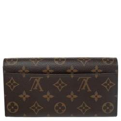 Pre Owned Louis Vuitton Monogram Canvas Sarah NM3 Wallet