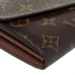 Pre Owned Louis Vuitton Monogram Canvas Sarah NM3 Wallet
