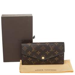 Pre Owned Louis Vuitton Monogram Canvas Sarah NM3 Wallet