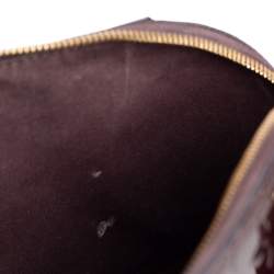 Pre Owned Louis Vuitton Amarante Monogram Vernis Alma BB Bag