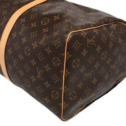 مملوكة مسبقًا حقيبة لوي فيتون كيبال باندوليير كانفاس مونوغرامي 50