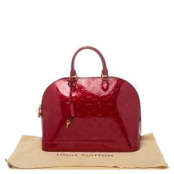 مملوكة مسبقًا حقيبة لوي فيتون ألما فيرنيه بوم دامور مونوغرامي GM