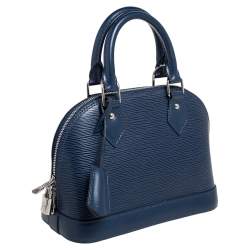 Pre Owned حقيبة لوي فيتون ألما جلد إيبي نيلي BB