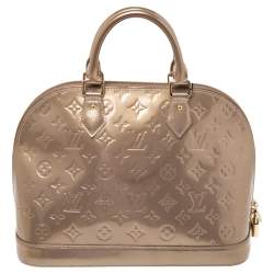 Pre Owned حقيبة لوي فيتون ألما فيرنيه مونوغرامي بيج فاتح