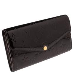 مملوكة مسبقًا محفظة لوي فيتون ساره NW فيرنيه مونوغرامي امارانتي 