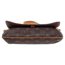 Pre Owned Louis Vuitton Monogram Musette Tango Short Strap Bag