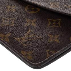 مملوكة مسبقًا Louis Vuitton Monogram Canvas Double Rabat Pochette