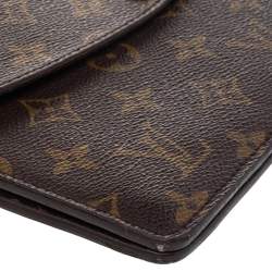 مملوكة مسبقًا Louis Vuitton Monogram Canvas Double Rabat Pochette