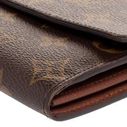 مملوكة مسبقًا محفظة لوي فيتون سارا كانفاس مونوغرامي