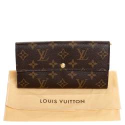 مملوكة مسبقًا محفظة لوي فيتون سارا كانفاس مونوغرامي