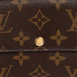 مملوكة مسبقًا محفظة لوي فيتون سارا كانفاس مونوغرامي