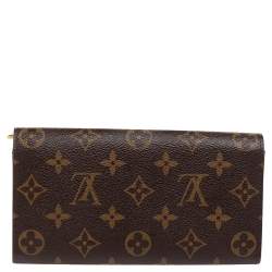 مملوكة مسبقًا محفظة لوي فيتون سارا كانفاس مونوغرامي