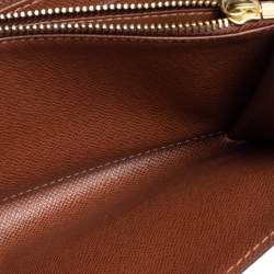 مملوكة مسبقًا محفظة لوي فيتون سارا كانفاس مونوغرامي