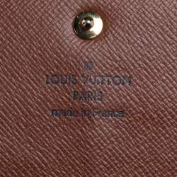 مملوكة مسبقًا محفظة لوي فيتون سارا كانفاس مونوغرامي