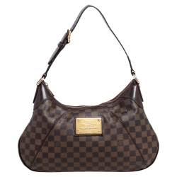 Pre Owned Louis Vuitton Damier Ebene Canvas Thames GM Bag