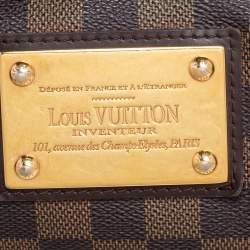 Pre Owned Louis Vuitton Damier Ebene Canvas Thames GM Bag