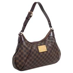 Pre Owned Louis Vuitton Damier Ebene Canvas Thames GM Bag