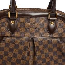 مملوكة مسبقًا حقيبة لوي فيتون تريفي كانفاس دامييه ايبين وجلد PM 