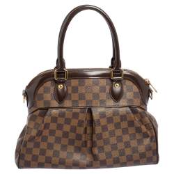 مملوكة مسبقًا حقيبة لوي فيتون تريفي كانفاس دامييه ايبين وجلد PM 