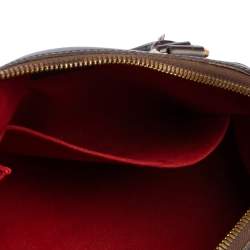 مملوكة مسبقًا حقيبة لوي فيتون تريفي كانفاس دامييه ايبين وجلد PM 