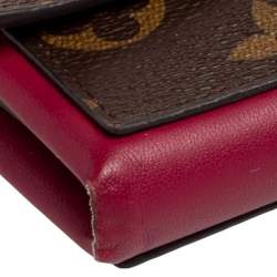 Pre Owned Louis Vuitton Monogram Canvas Flore Wallet