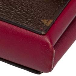 Pre Owned Louis Vuitton Monogram Canvas Flore Wallet