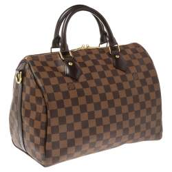 مملوكة مسبقًا حقيبة لوي فيتون "سبيدي باندولير 30" كانفاس مونوغرامي