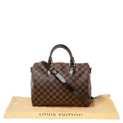مملوكة مسبقًا حقيبة لوي فيتون "سبيدي باندولير 30" كانفاس مونوغرامي