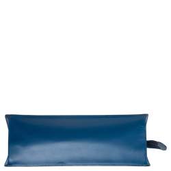 Pre Owned Louis Vuitton Toledo Blue Epi Leather Vintage Sac Triangle Bag