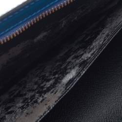 Pre Owned Louis Vuitton Toledo Blue Epi Leather Vintage Sac Triangle Bag