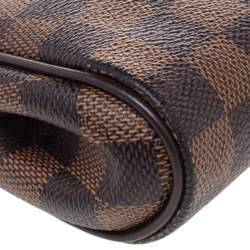 Pre Owned Louis Vuitton Damier Ebene Canvas Eva Pochette