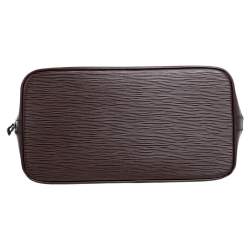 مملوكة مسبقًا حقيبة لوي فيتون ألما جلد أيبي موكا PM