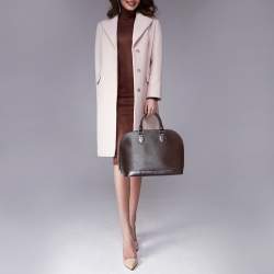 مملوكة مسبقًا حقيبة لوي فيتون ألما جلد أيبي موكا PM