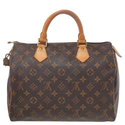 مملوكة مسبقًا حقيبة لوي فيتون سبيدي 30 كانفاس مونوغرامي